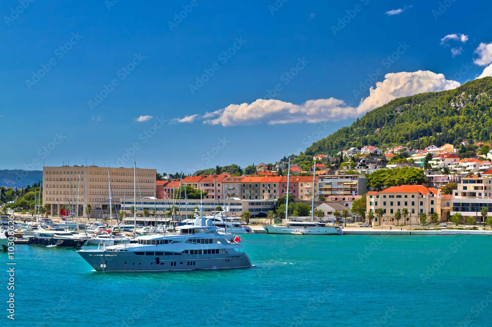 Adriatic coast in Split yachting destination