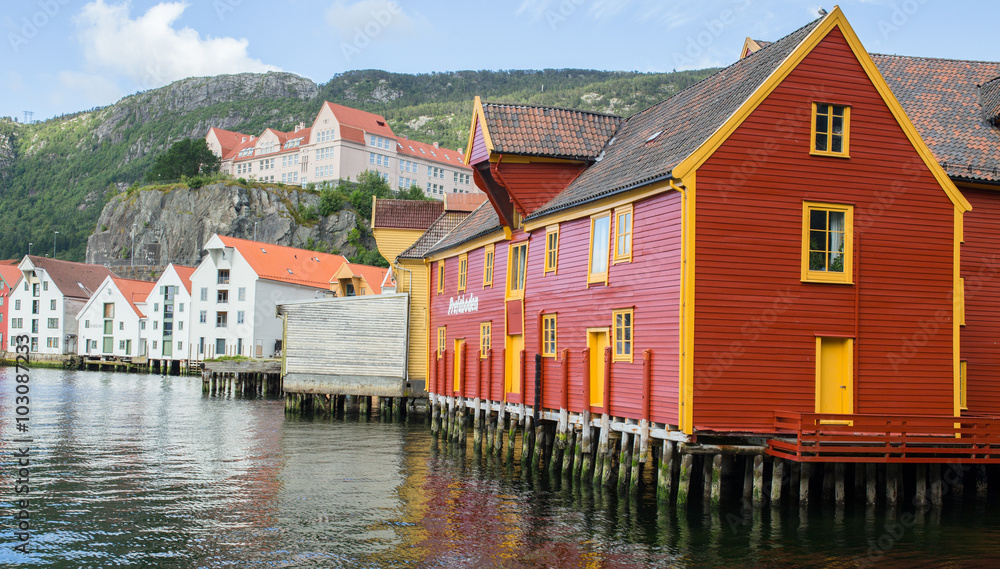 Obraz premium Bergen, Norway