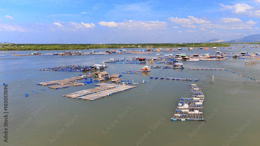 Long Son float fishing village, Long Son, Long Hai, Ba Ria- Vung