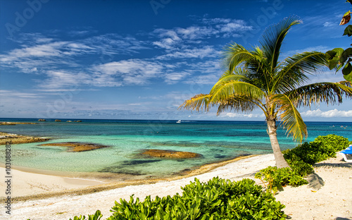 Fototapeta Naklejka Na Ścianę i Meble -  Great Stirrup Cay beach