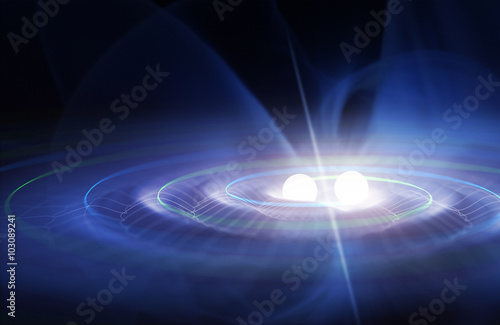 Fotografiet Gravitational waves