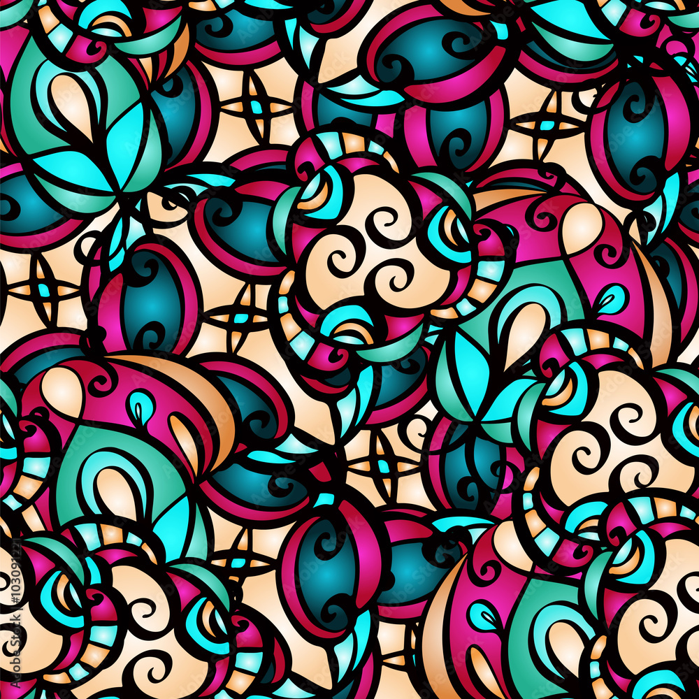 Colorful abstract seamless pattern Colorful abstract seamless pattern