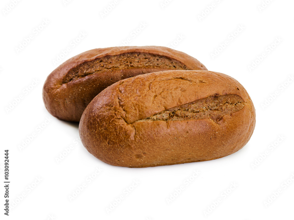 Two rye bun
