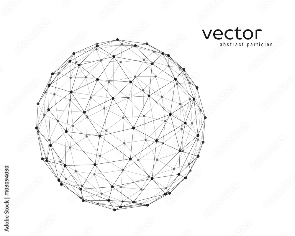 Vector illustration of sphere Vector illustration of sphere