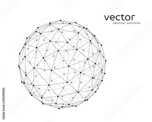 Vector illustration of sphere