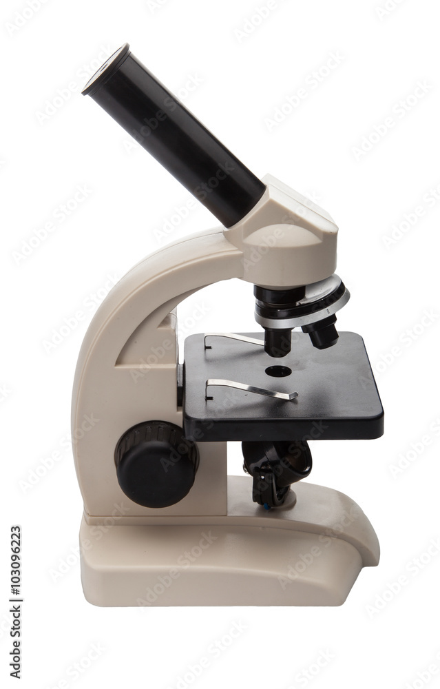 Microscope isolated on white background
Microscope isolated on white background