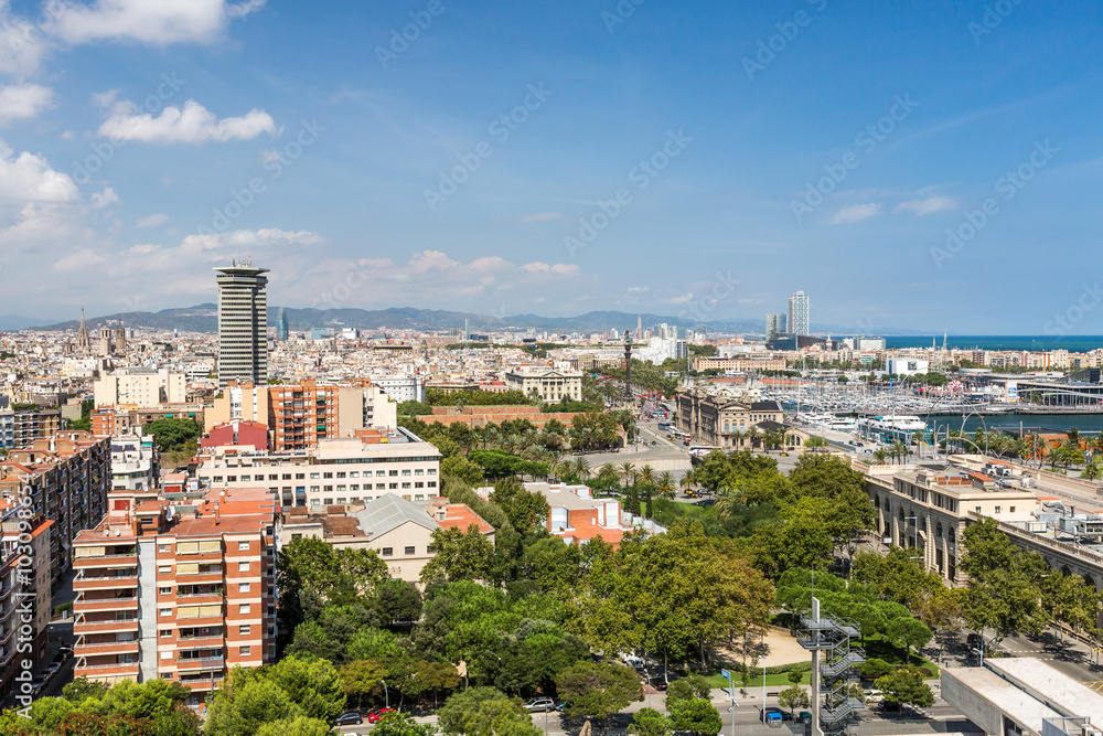 Barcelona City View