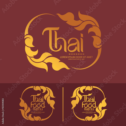 Thai Art Vector