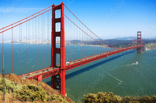 Golden Gate Bridge, San Francisco, California, USA. 