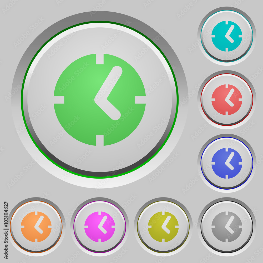 Clock push buttons Clock push buttons