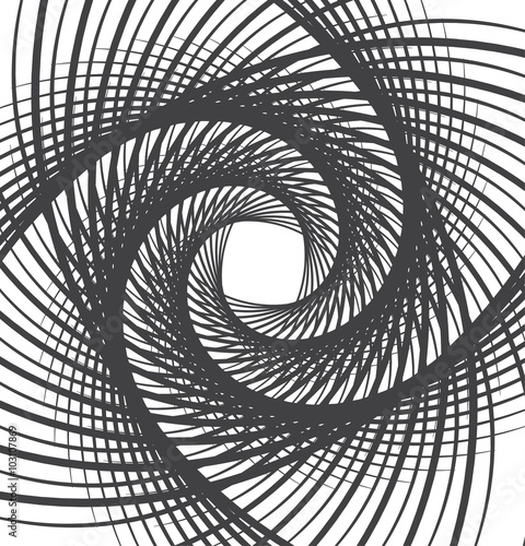 spiral whirl abstract background black and white