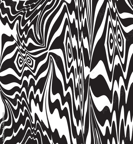 optical art background op art balck and white
