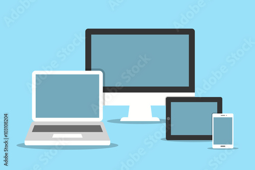 Set of Modern Digital devices