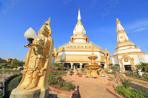 Beautiful buddhist temple in Thailand. photo