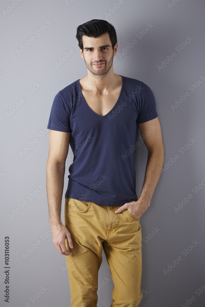 Portrait of handsome young man Portrait of handsome young man