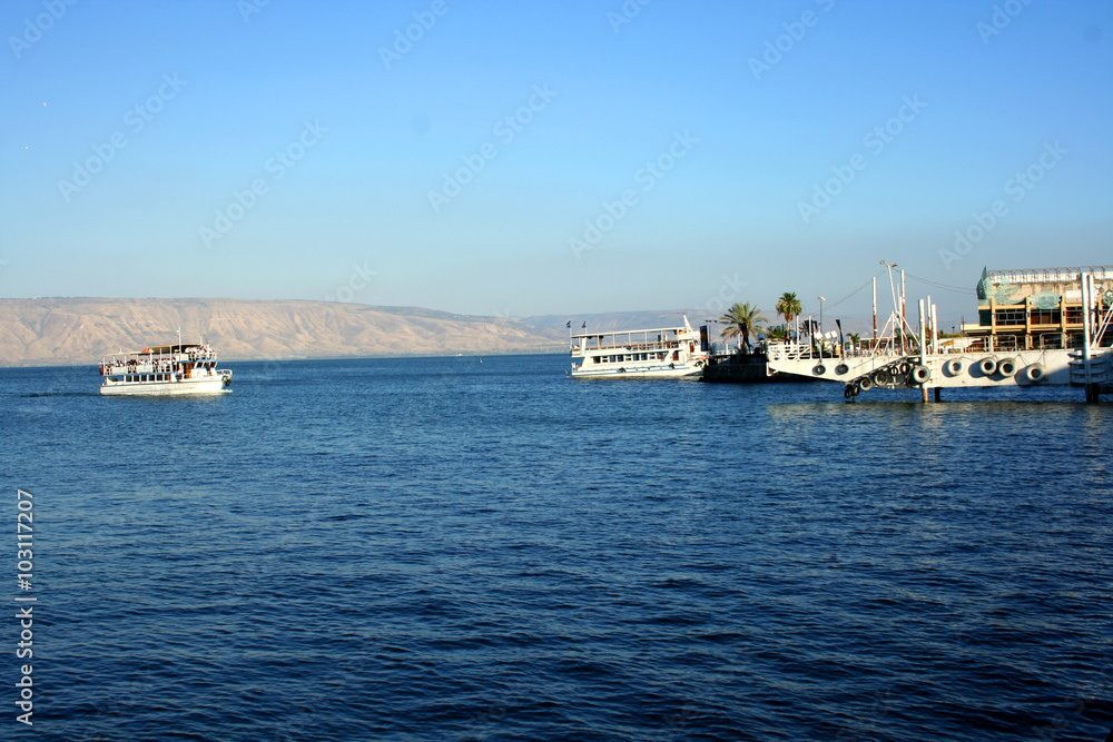 Sea of Galilee (Kineret lake), Israel
