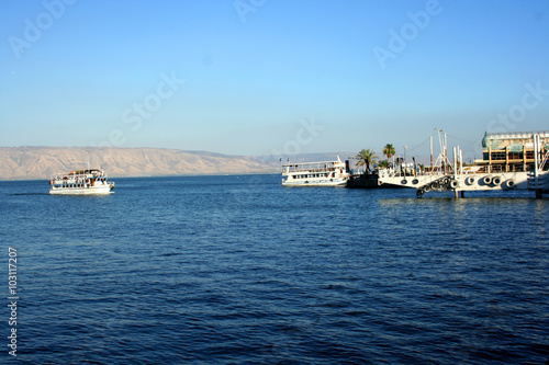 Sea of Galilee (Kineret lake), Israel 