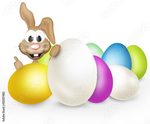 easter eggs easter bunny