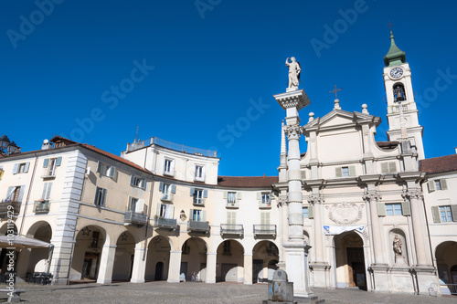 Piazza dell’Annunziata in Venaria Reale, Italy photo