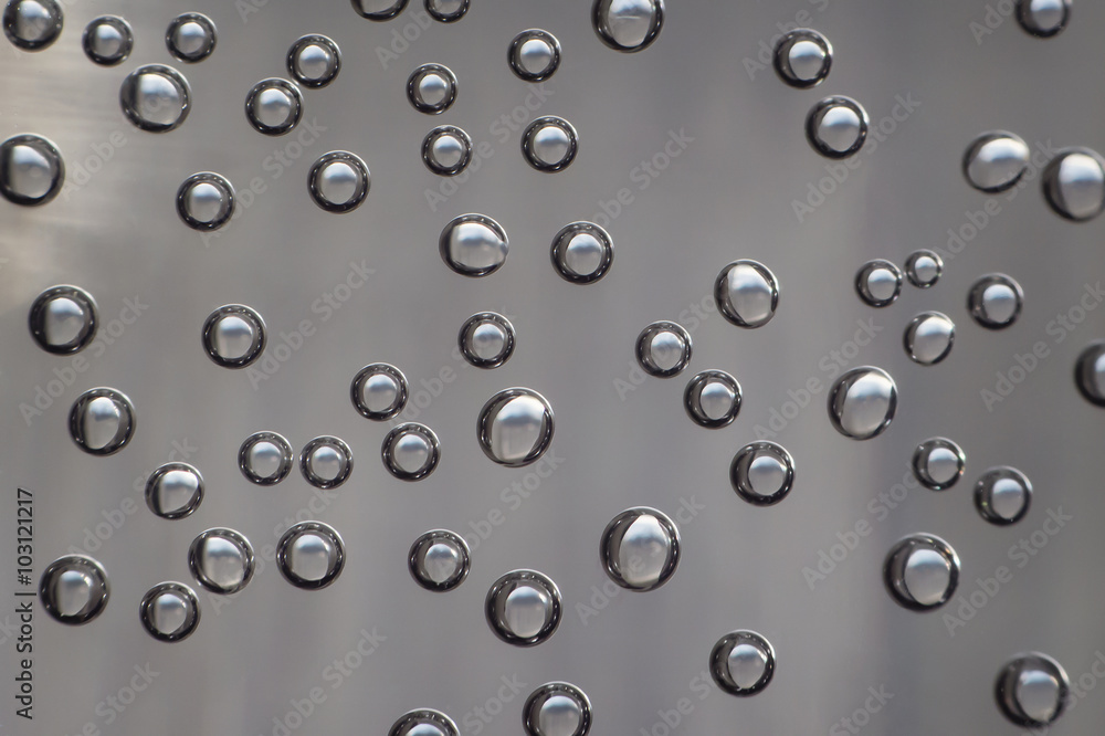Close up of water bubbles Close up of water bubbles