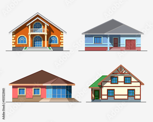 Houses 3 color © daseugen