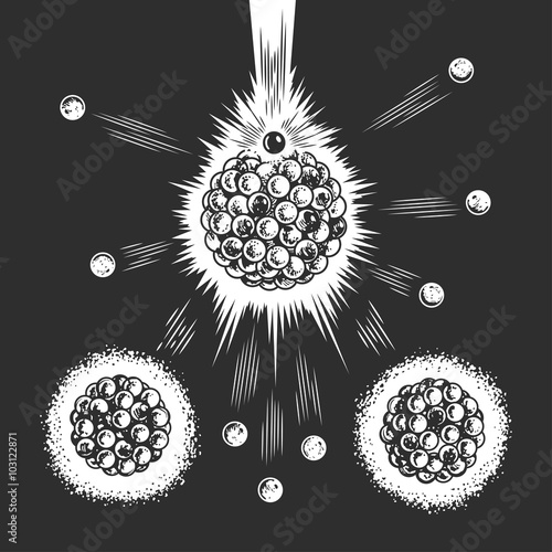 Atom reaction 1