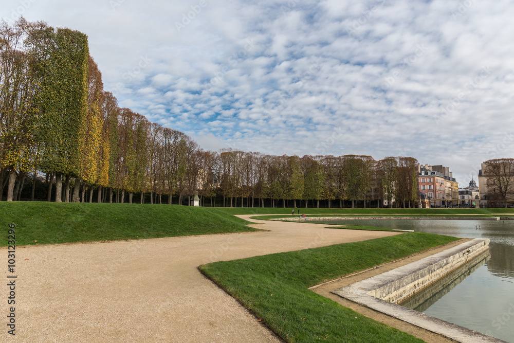 Fototapeta premium Fall in Versailles