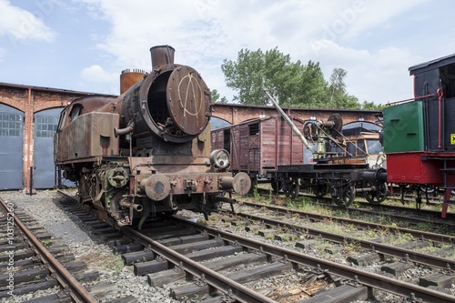 The old steam locomotive