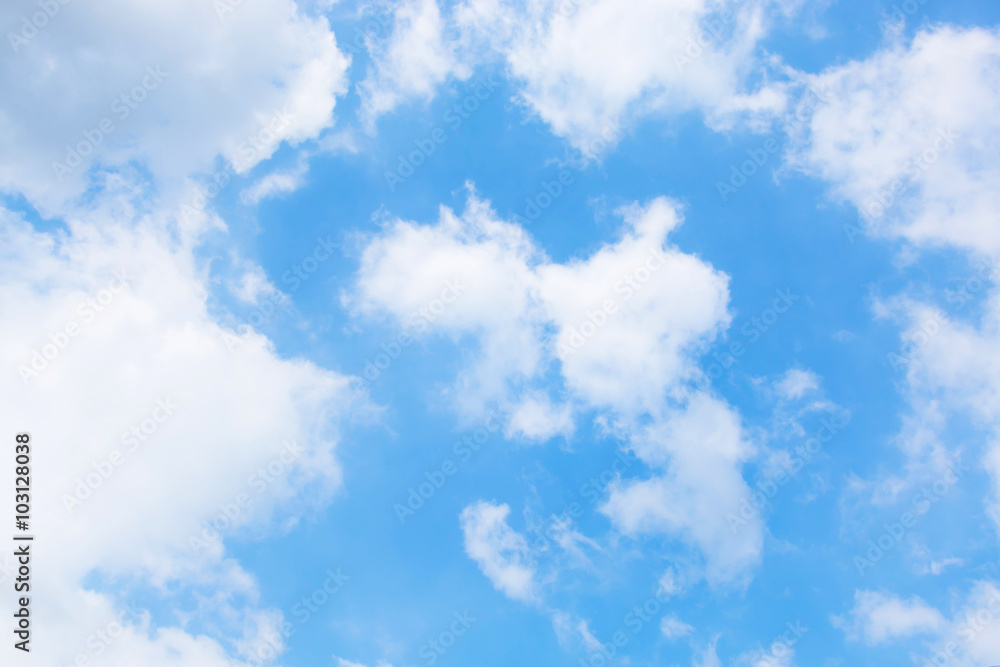 cloudy blue sky cloudy blue sky