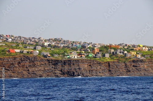 Sao Filipe on on cliff photo