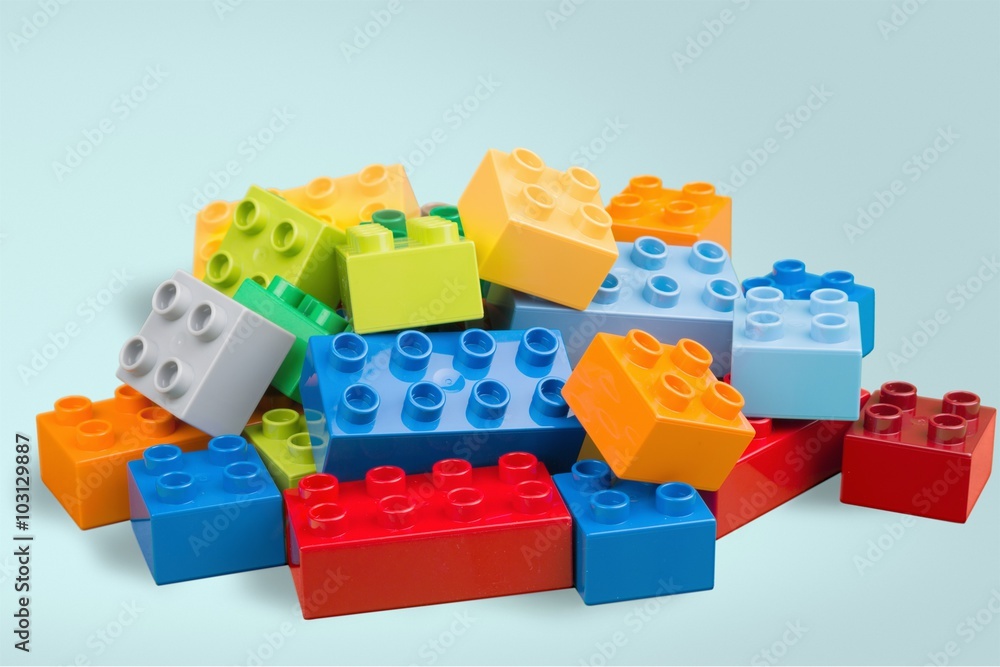Obraz premium Plastic Block.