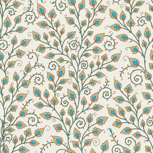 Medieval Seamless Pattern.