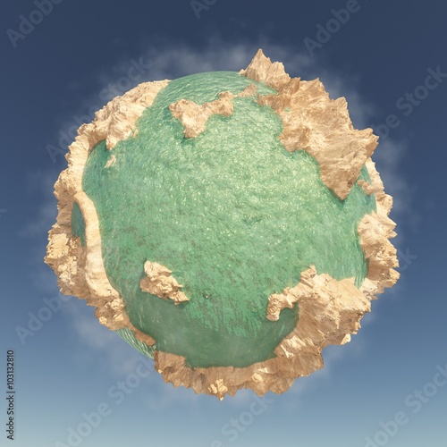 Fototapeta Naklejka Na Ścianę i Meble -  Little Planet 1