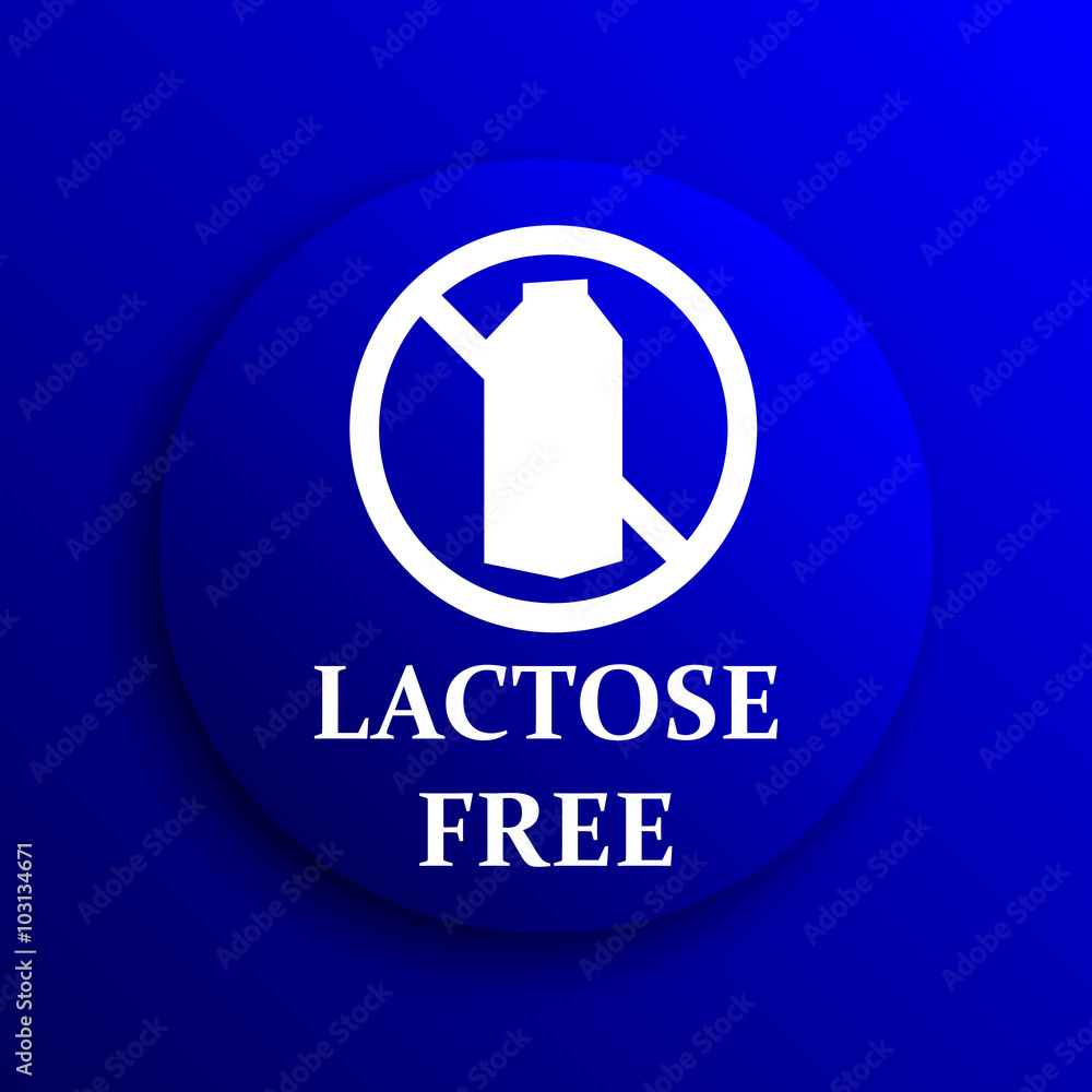 Lactose free icon Lactose free icon
