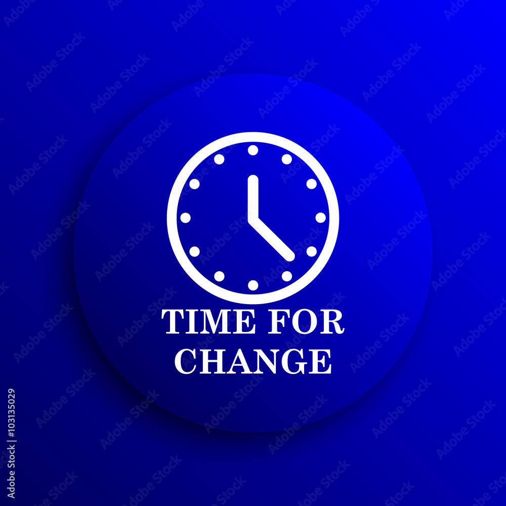 Time for change icon Time for change icon