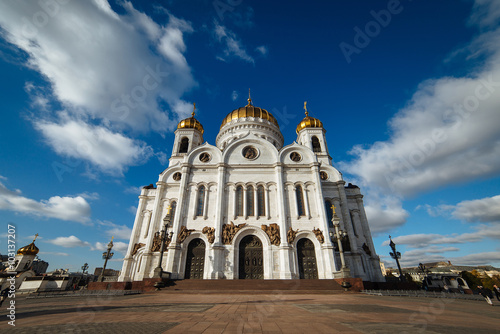 Cathedral of Christ the Saviour in Moscow, Russia