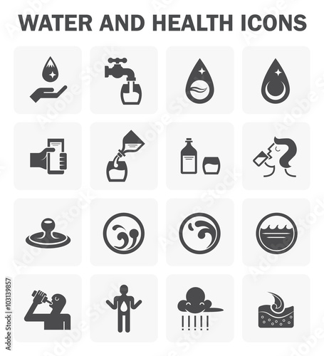 Water icon sets