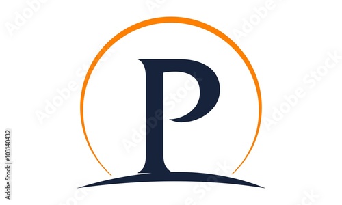 Modern Logo Solution Letter P