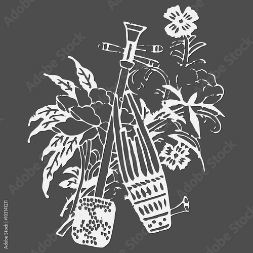 Instruments chinois.