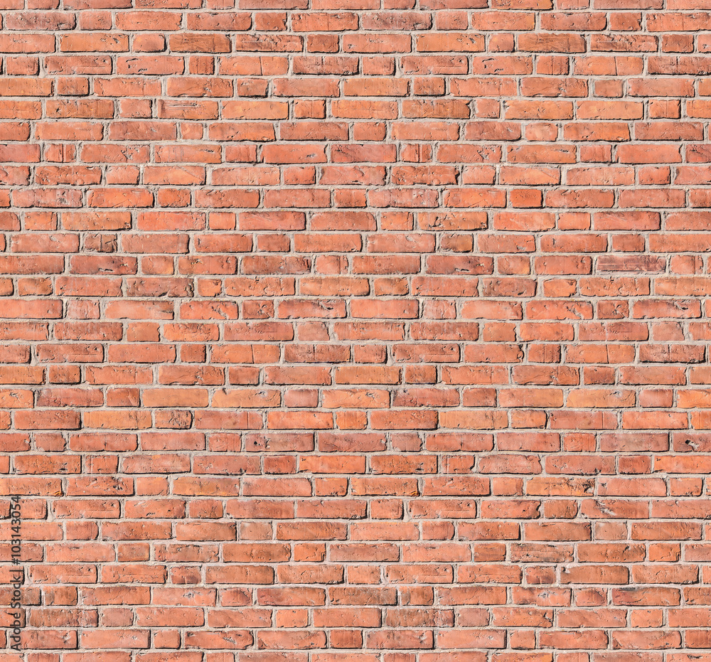 Seamless old red brick wall texture background, tile - nahtloses Muster historischen roten Ziegelmauer. Suitable Fotolia images #103258211, #103259151, #103259468 and #103336639 Stock Photo | Adobe Stock