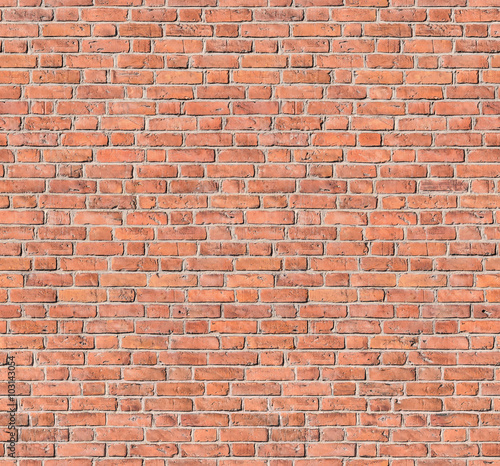 Seamless old red brick wall texture background, tile - nahtloses Muster einer historischen roten Ziegelmauer. Suitable for Fotolia images  #103258211, #103259151, #103259468 and #103336639
