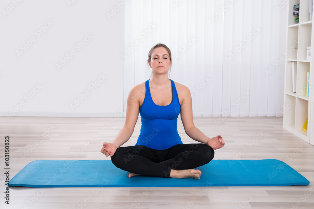 Young Woman Meditating Young Woman Meditating