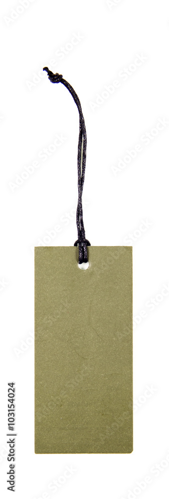 close up of a blank price label on white background close up of a blank price label on white background
