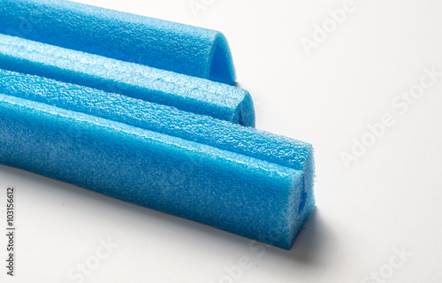 Angular of polyethylene foam.