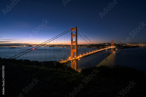 Golden Gate Bridge Sunrise