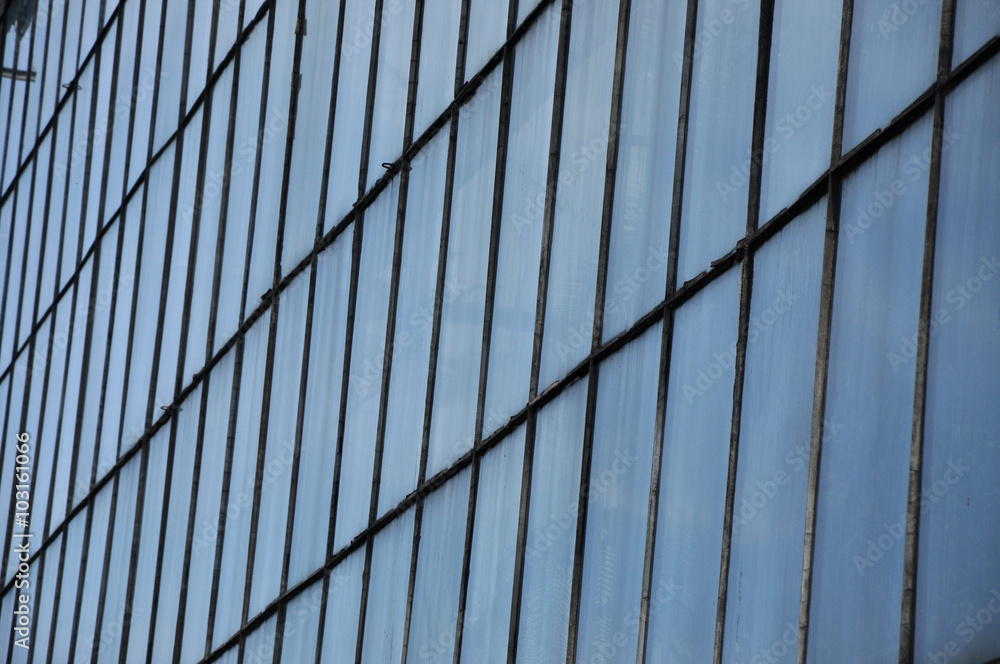 Business building window background Business building window background