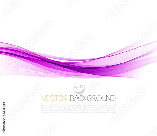Abstract smooth wave motion illustration