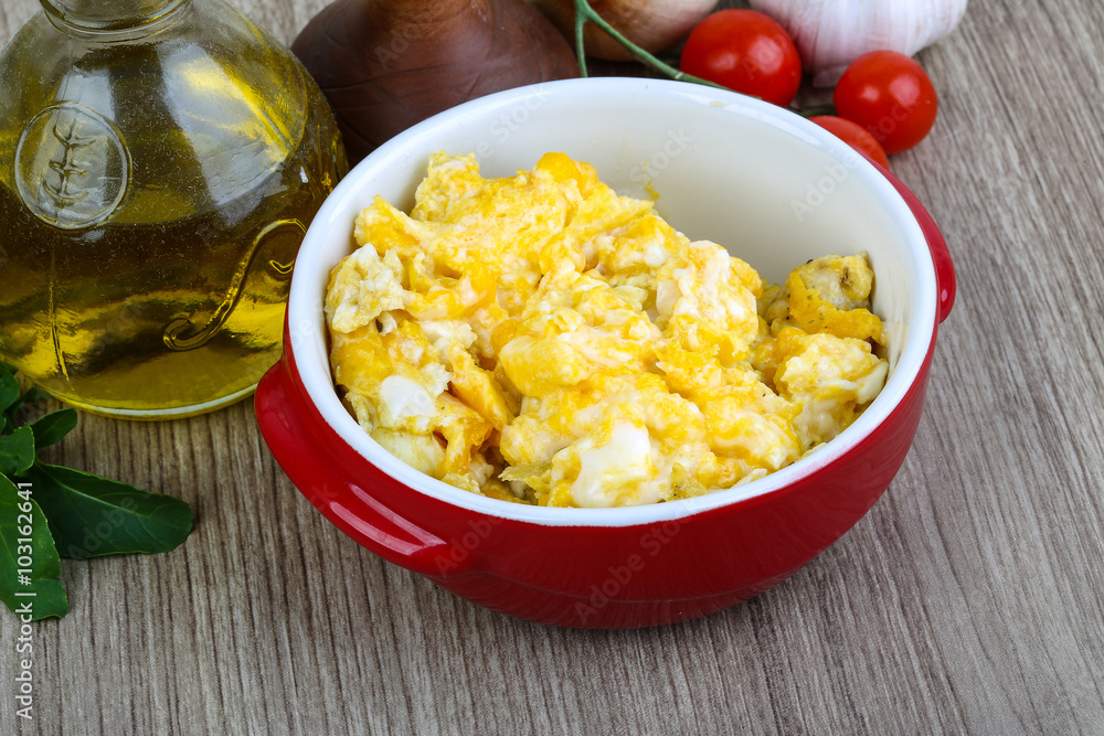 Scrambled eggs Scrambled eggs