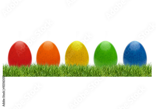 Bunte Ostereier