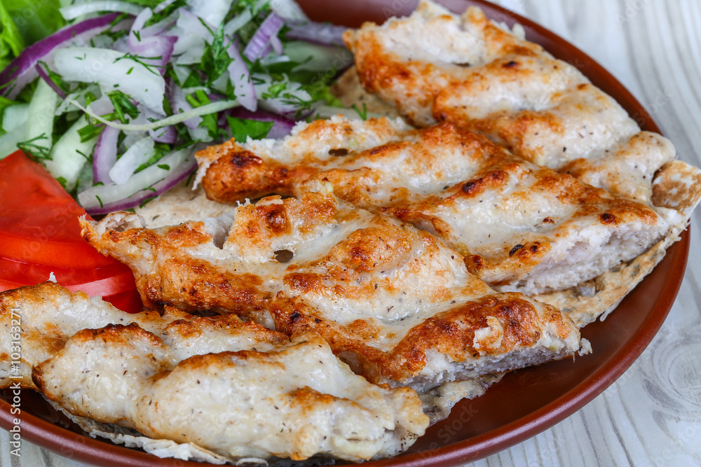 Chicken kebab Chicken kebab
